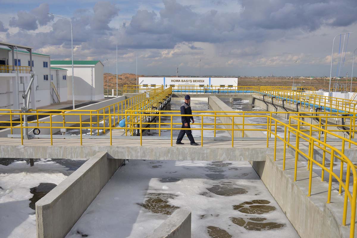 Modern water management facilities have opened in the country's regions